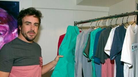 Fernando Alonso, en un evento en Nueva York