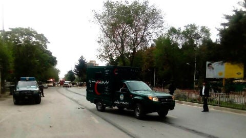 Fuerzas de seguridad en Kabul