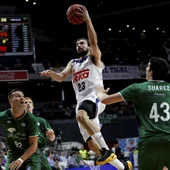 El escolta del Real Madrid Sergio Llull El escolta del Real Madrid Sergio Llull