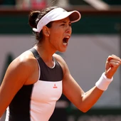 Garbiñe Muguruza, durante su último partido en Roland Garros Garbiñe Muguruza, durante su último partido en Roland Garros