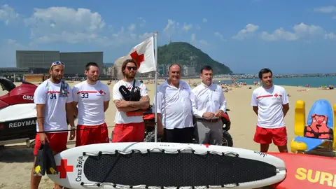 Hoy comienza la temporada de playas 2017 en Gipuzkoa Hoy comienza la temporada de playas 2017 en Gipuzkoa