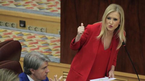 Cristina Cifuentes en la Asamblea de Madrid
