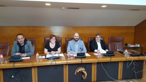 En el Parlamento de Cantabria