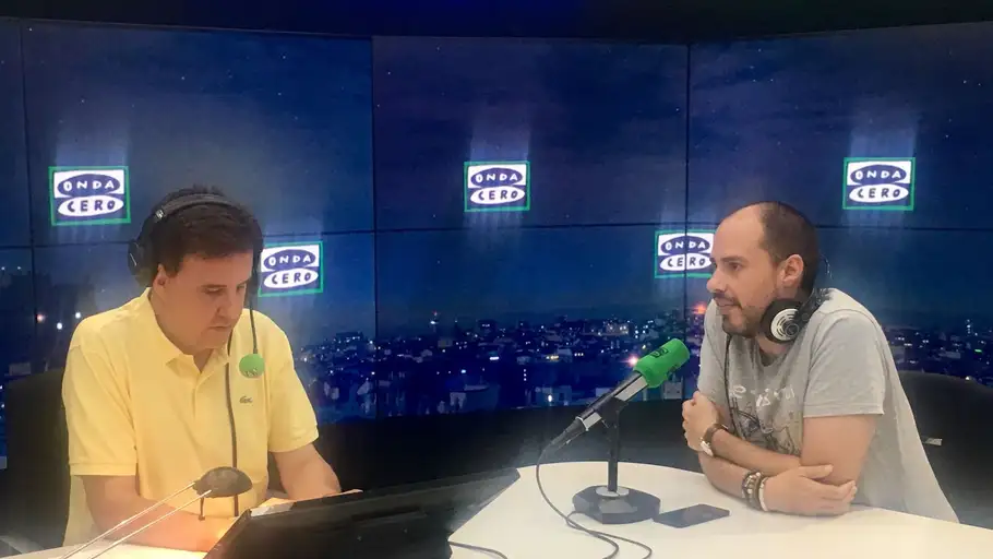 Antonio Pampliega en El Transistor con José Ramón de La Morena Antonio Pampliega en El Transistor con José Ramón de La Morena