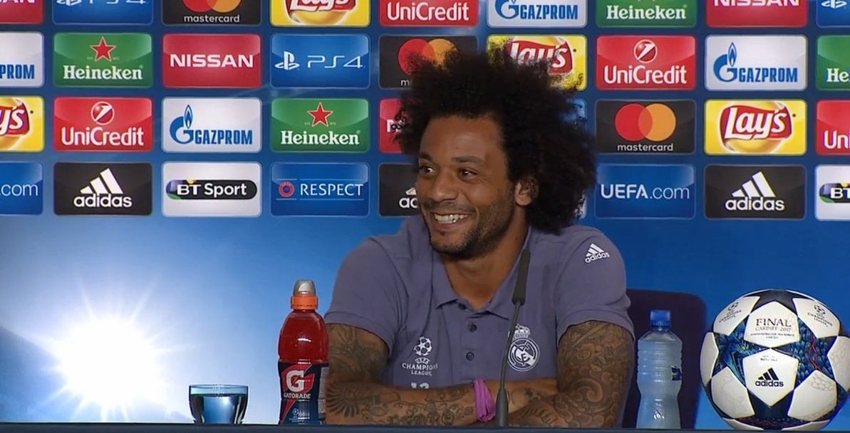 Marcelo: "Zidane llegó al Madrid sin hacer ruido y ahí están sus números" Marcelo: "Zidane llegó al Madrid sin hacer ruido y ahí están sus números"