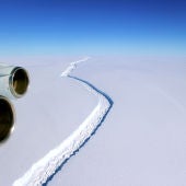 Grieta de hielo de la Plataforma Larsen C