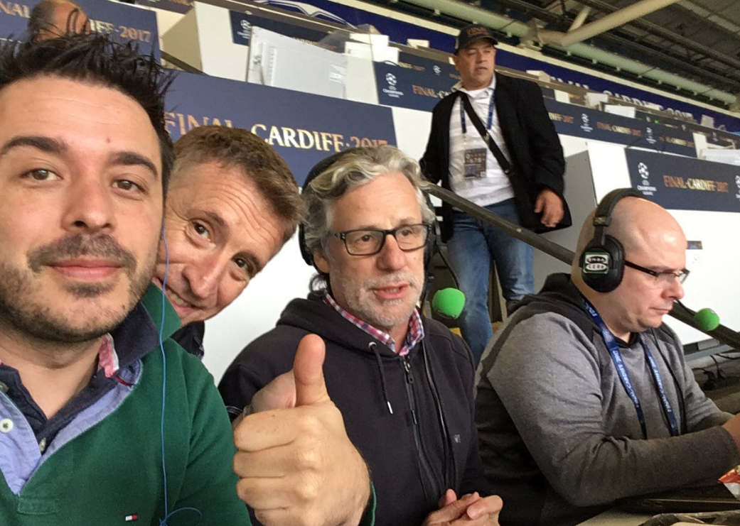 Javier Ares: "Ya estamos preparados en Cardiff para contarles todo lo que suceda en esta final" Javier Ares: "Ya estamos preparados en Cardiff para contarles todo lo que suceda en esta final"