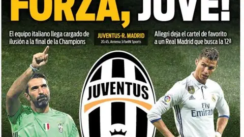 La polémica portada del diario Sport. La polémica portada del diario Sport.