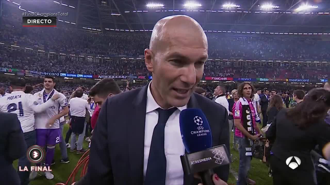 Zidane, tras ganar la Duodécima: "Los éxitos se consiguen trabajando" Zidane, tras ganar la Duodécima: "Los éxitos se consiguen trabajando"