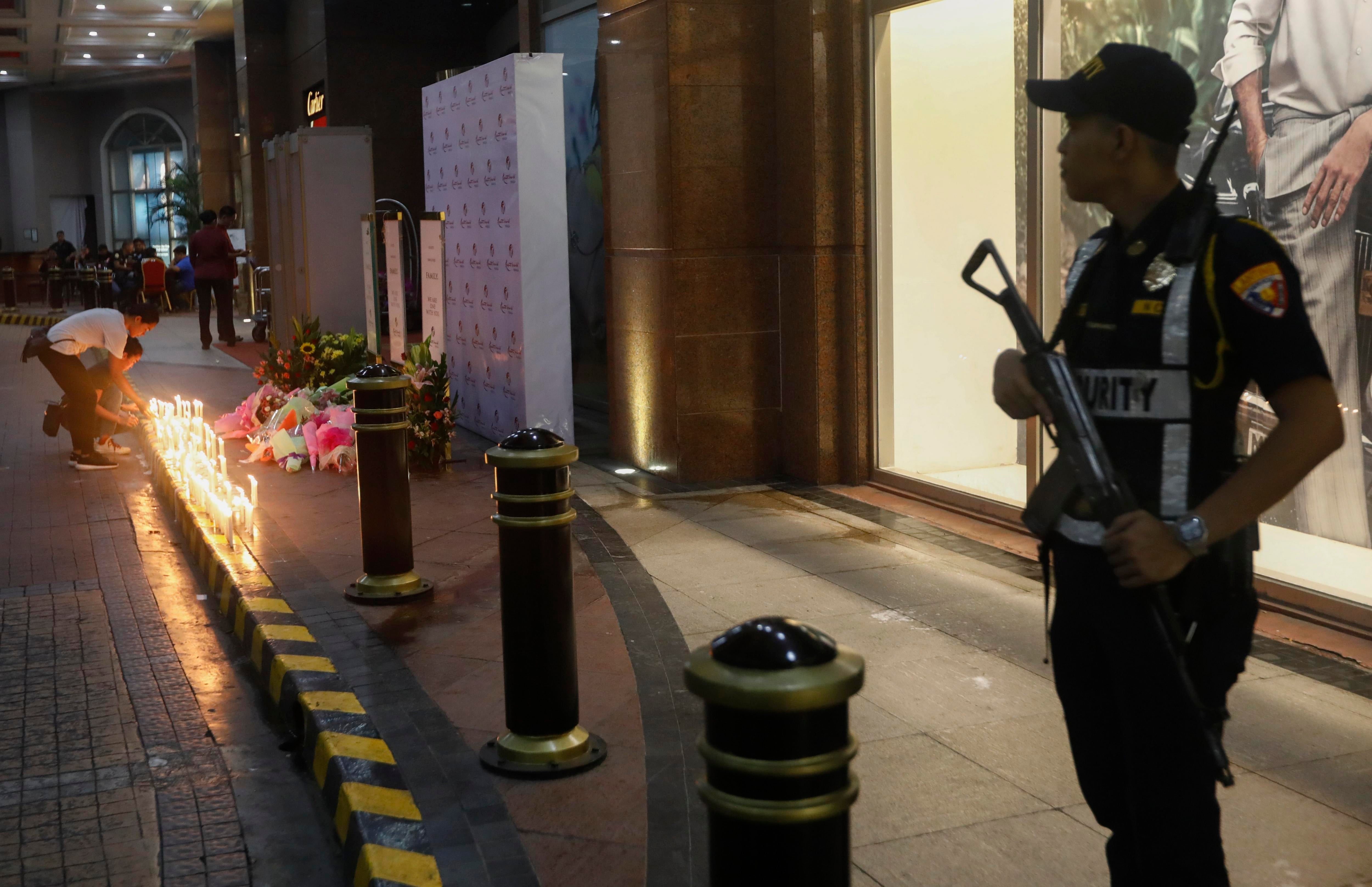 Un exfuncionario filipino con altas deudas de juego, autor del asalto al casino de Manila Un exfuncionario filipino con altas deudas de juego, autor del asalto al casino de Manila