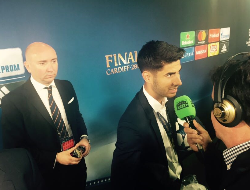 Marco Asensio: "Ganar una Champions y marcar en una final es una sensación tremenda" Marco Asensio: "Ganar una Champions y marcar en una final es una sensación tremenda"