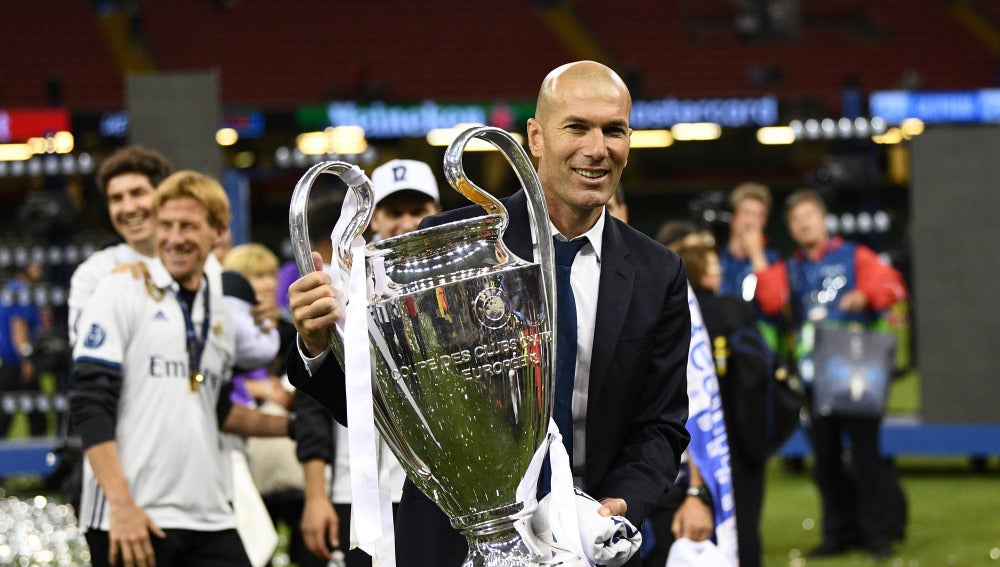 Zidane, con la Duodécima Champions del Real Madrid