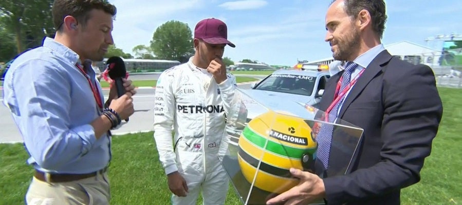 Hamilton no se esperaba el regalo Hamilton no se esperaba el regalo