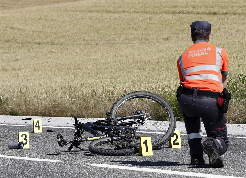 Mueren tres ciclistas en distintos accidentes en Navarra Mueren tres ciclistas en distintos accidentes en Navarra