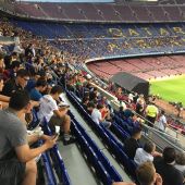 El Camp Nou, casi vacío para ver al Dream Team
