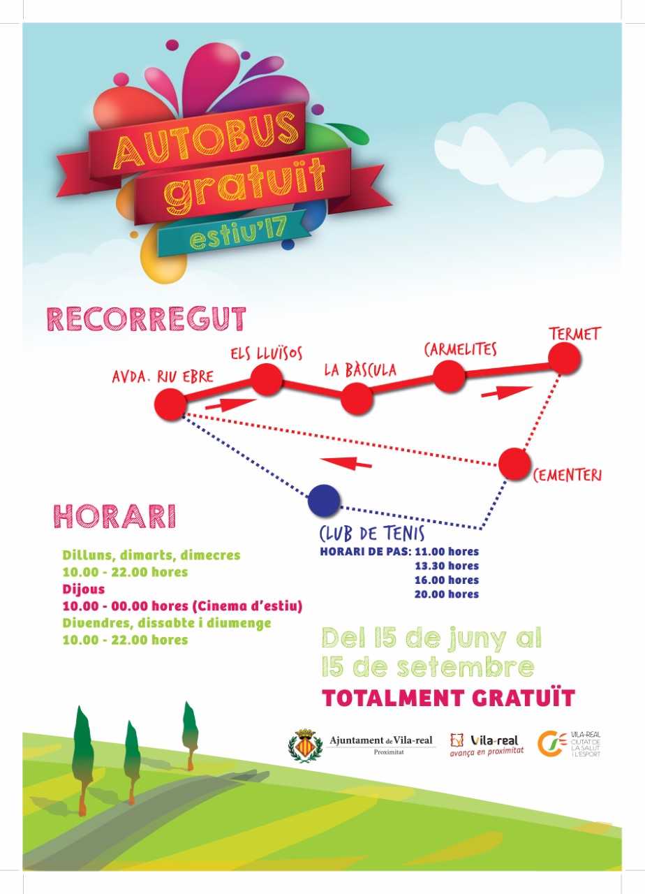 El bus al Termet suma quatres connexions al Club de Tennis. El bus al Termet suma quatres connexions al Club de Tennis.