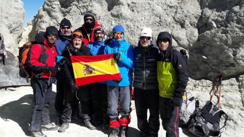 Cumbre del Damavand (5610 m)