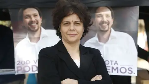 La diputada de Podemos, Gloria Elizo. La diputada de Podemos, Gloria Elizo.