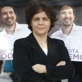 La diputada de Podemos, Gloria Elizo.