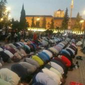 Rezo con motivo del Ramadán en Granada