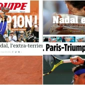 Las portadas de los medios tras el Roland Garros de Nadal Las portadas de los medios tras el Roland Garros de Nadal