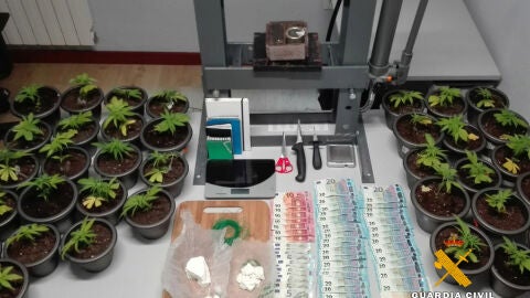 Desmantelado un punto de venta de coca&iacute;na en Trece&ntilde;o