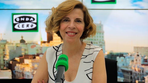 Sole Gim&eacute;nez durante una entrevista en Onda Cero