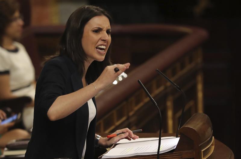 Irene Montero, a Rajoy: "La corrupción tiene sede y es Génova 13" Irene Montero, a Rajoy: "La corrupción tiene sede y es Génova 13"