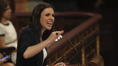 Irene Montero en el Congreso