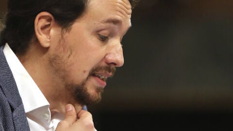 El l&iacute;der de Podemos, Pablo Iglesias