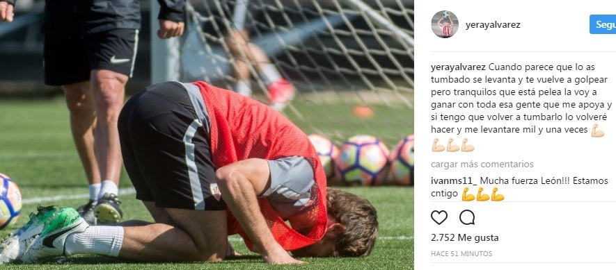 Yeray Álvarez: "Tranquilos que esta pelea la voy a ganar, me levantaré mil y una veces" Yeray Álvarez: "Tranquilos que esta pelea la voy a ganar, me levantaré mil y una veces"