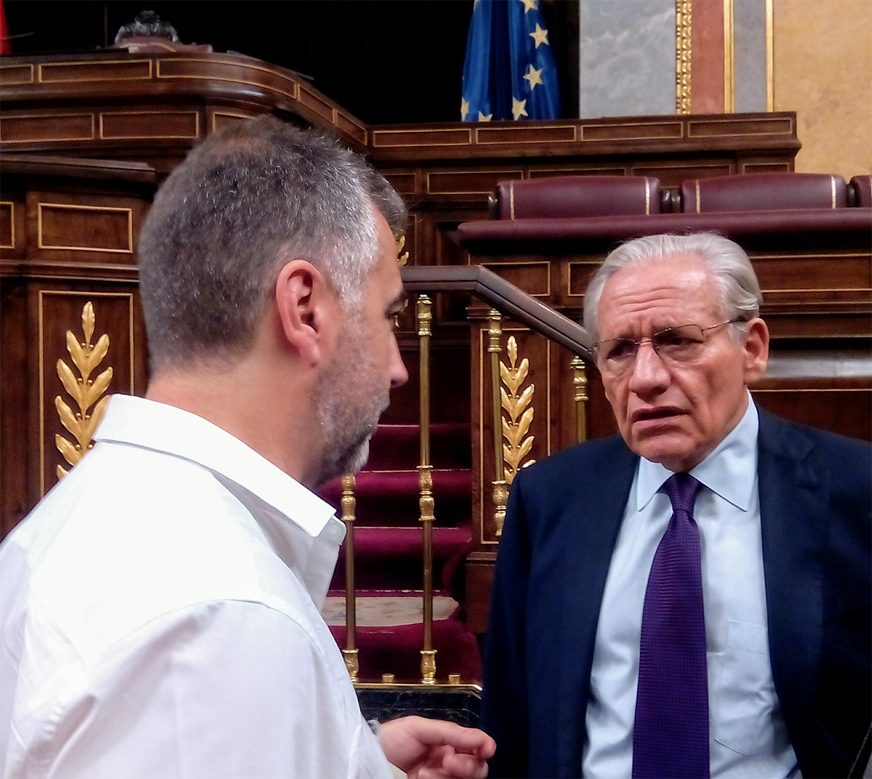 Bob Woodward: "No hay pruebas de la injerencia de Trump en el espionaje ruso, hay un 5-10% de las preguntas respondidas" Bob Woodward: "No hay pruebas de la injerencia de Trump en el espionaje ruso, hay un 5-10% de las preguntas respondidas"