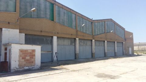 Antiguas cocheras de la Empresa Municipal de Transportes (EMT) del pol&iacute;gono Son Castell&oacute; de Palma