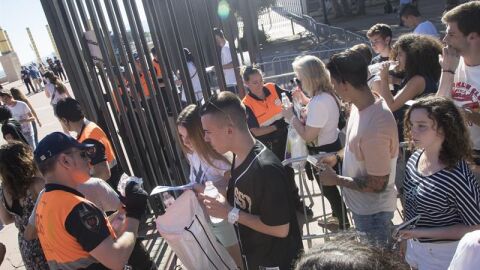 Medidas de seguridad antes del concierto de Ariana Grande