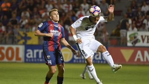 Getafe y Huesca empatan en El Alcoraz.