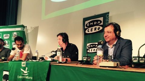 De la Morena con Fern&aacute;ndez Vara.