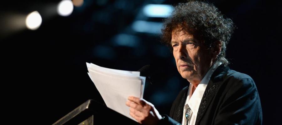 Bob Dylan lee un discurso Bob Dylan lee un discurso