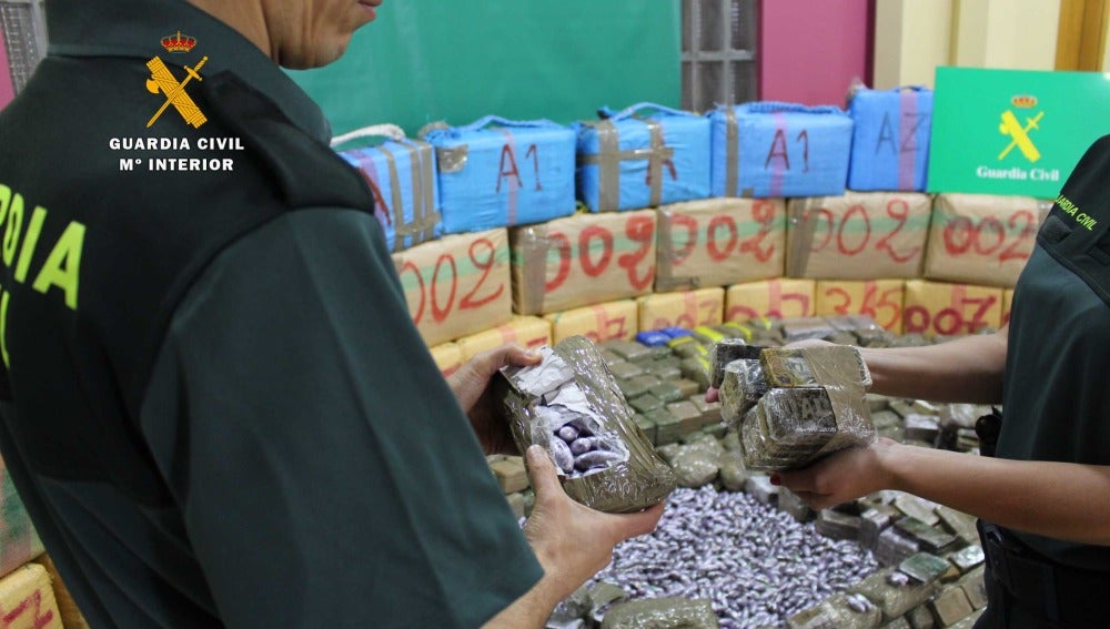 Intervenidas más de 4 toneladas de hachís procedentes de Marruecos 