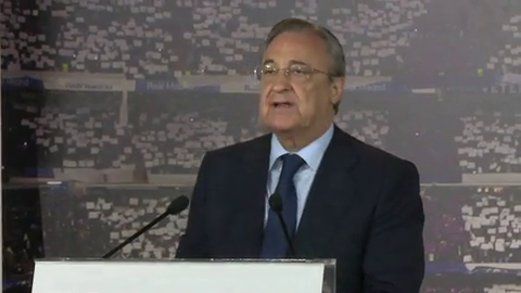 Florentino Pérez: "En este club siempre aspiramos a más y queremos ampliar el ciclo de éxitos deportivos" Florentino Pérez: "En este club siempre aspiramos a más y queremos ampliar el ciclo de éxitos deportivos"
