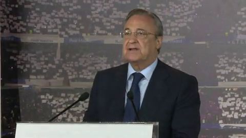 Florentino P&eacute;rez: "En este club siempre aspiramos a m&aacute;s y queremos ampliar el ciclo de &eacute;xitos deportivos"