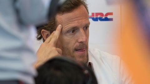 Sete Gibernau, en Jerez durante el pasado mayo