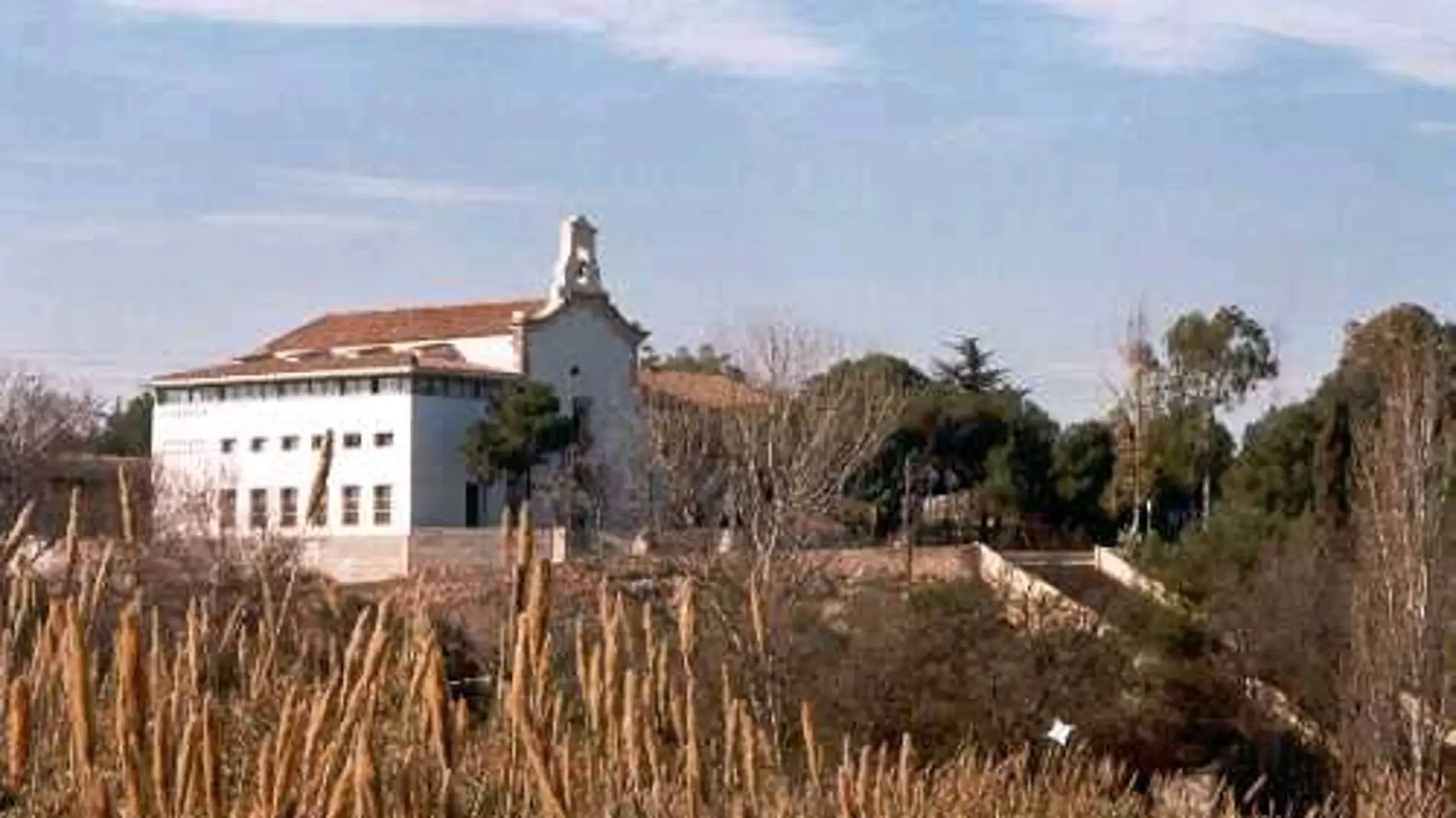 Vista de la Ermita de Santa Quiteria.