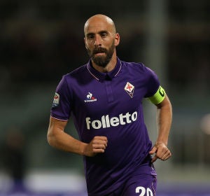 Borja Valero, en un partido con la Fiorentina Borja Valero, en un partido con la Fiorentina