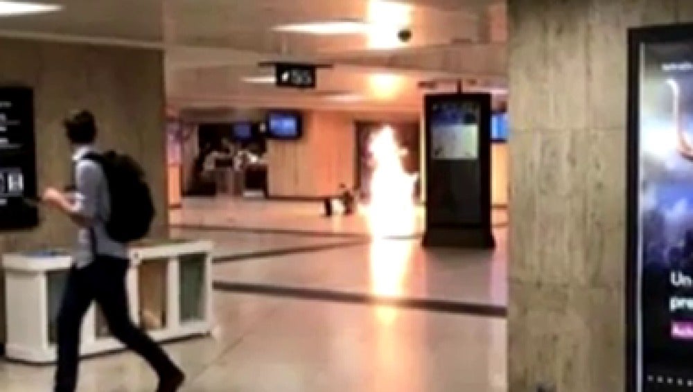 La Policía neutraliza a una persona por provocar una explosión en la estación central de Bruselas