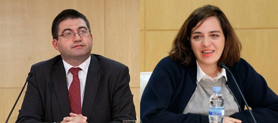 Carlos Sánchez Mato y Celia Mayer Carlos Sánchez Mato y Celia Mayer