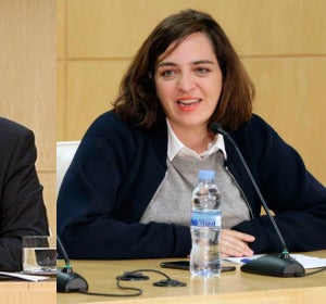 Carlos Sánchez Mato y Celia Mayer Carlos Sánchez Mato y Celia Mayer