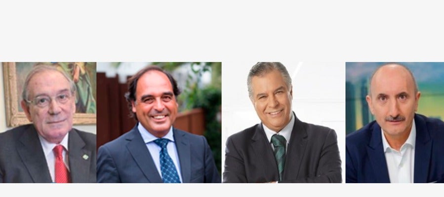 Los doctores Brau, Rodríguez, Beltrán y el periodista Gutiérrez Los doctores Brau, Rodríguez, Beltrán y el periodista Gutiérrez