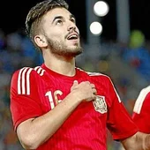 El centrocampista de la Rojita, Dani Ceballos. El centrocampista de la Rojita, Dani Ceballos.