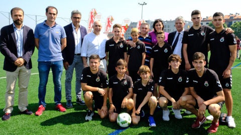 Inauguraci&oacute;n campos La Albericia