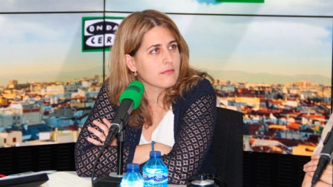 Marta Pascal, coordinadora general del PdeCat, en los estudios de Onda Cero